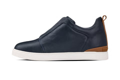 CALTO - J1934 - 2.6 Inches Taller (Navy) - Slip-On Snoafers