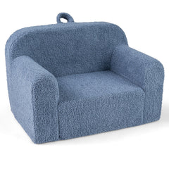Kids Couch Portable Toddler Sofa with Anti-slip Base
