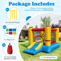 Kids Inflatable Jumping Bounce House without Blower