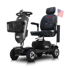 Metro Mobility Max Plus 24V/20AH Heavy Duty Electric Drive Mobility Scooter, 300LBS (SAK93164)