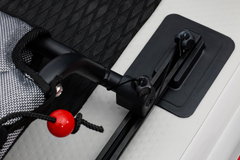 Nautiqua | ARUBA | Deluxe Paddleboard Fishing Pedal Kayak | Red