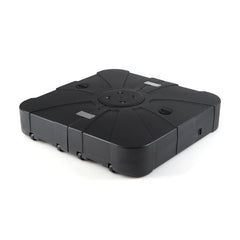 Outdoor Cantilever Umbrella Base Square Water and Sand Fillable Base