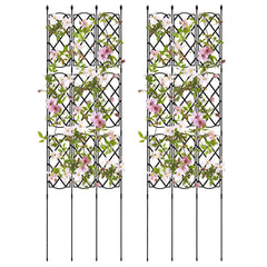 3-Pack Outdoor Plant Support Frame for Raised Garden Bed