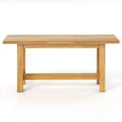 Outdoor Teak Wood Bench for Porch Backyard and Poolside