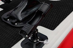 Nautiqua | ARUBA | Deluxe Paddleboard Fishing Pedal Kayak | Red