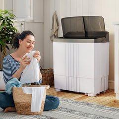 Portable Washing Machine with Built-in Drain Pump