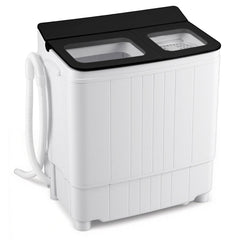 Portable Washing Machine 18 lbs Mini Laundry Machine with 11 LBS Washer