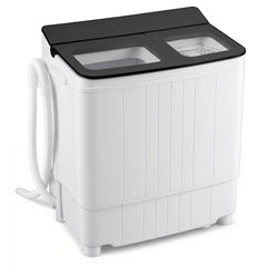 Portable Washing Machine 18 lbs Mini Laundry Machine with 11 LBS Washer