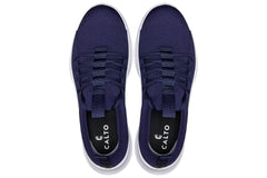 CALTO - Q135 - 2.4 Inches Taller (Navy/White Sole) - Ultra Lightweight Sneakers