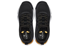 CALTO - Q391 - 3 Inches Taller (Black/Orange) - Basketball High-Top Sneakers