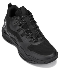 CALTO - Q393 - 3 Inches Taller (Black) - Basketball High-Top Sneakers