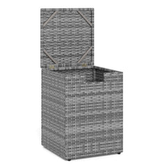 Rattan Propane Tank Cover Patio Hideaway Tank Side Table