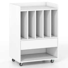 Record Player Stand Turntable Stand with Drawer and Record Holder