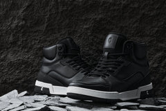 CALTO - S4750 - 3 Inches Taller (Black) - High Top Sneakers