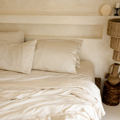 Organic Bamboo Sateen Bed Sheet Set