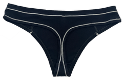 Modal Thong with Contrast Stitch, XS-2X