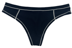 Modal Thong with Contrast Stitch, XS-2X