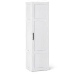 Tall Storage Cabinet with 4 Storage Shelves for Bathroom Living Room