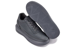 CALTO - X1649 - 2.8 Inches Taller (Iron Grey) - Lightweight Sneakers