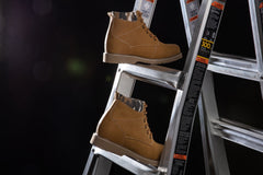 CALTO - YH7830 - 3.2 Inches (Khaki) - Nubuck Boots