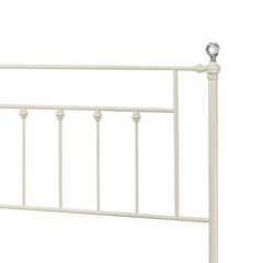 Comet White Finish Full Bed