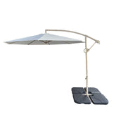 10ft Offset Patio Umbrella - Base Sold Separately