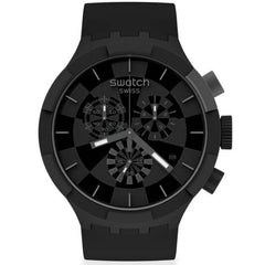 Swatch Men's Big Bold Chrono Checkpoint Black