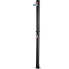 7.2 FT Solar Heated Hot/Cold Shower Spa w/ Base-5.5 Gallon