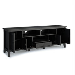 Warm Shaker 72' TV Media Stand - Black