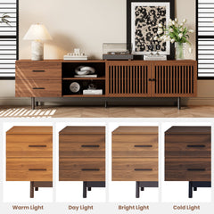 78 Inch Modern TV Stand for TVs up to 85 Inches