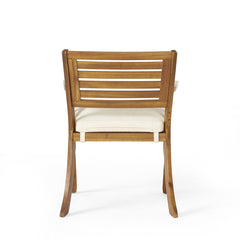 Hermosa 5-Piece Acacia Wood Outdoor Dining Set