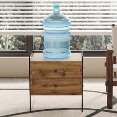 Double-Drawer Bedside Table