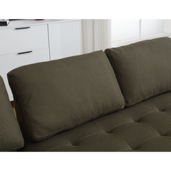 138.5" Modular Combination U-Shaped Sofa in Green
