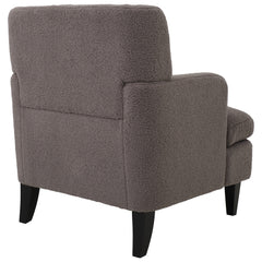 Modern Upholstered Accent Chair Tufted Armchair