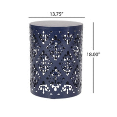 Outdoor Metal Modern Design End Table