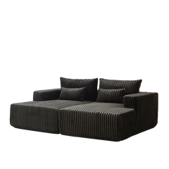 87' Oversized Sectional Lounge Chaise