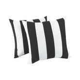 2 Pack Outdoor Throw Pillows, Waterproof & Fade-Resistant (18x18 Inch)