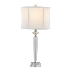Diamond Torch 25.75' Contemporary Crystal Table Lamp Set of 2