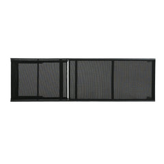 Westport Adjustable Outdoor Chaise Lounge Set of 2 Black Aluminum Frame
