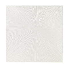Luminous Burst™ Signature White Gloss Dimensional Resin Wall Art