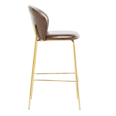 Kira Indoor Upholstered Bar Stool Set of 2