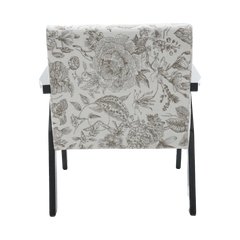 Mid-Century Modern Lounge Armchair - Seat Cushion (Beige + Grey)