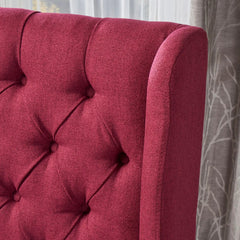 Sophisticated Tufted Dining Chair With High Back Design