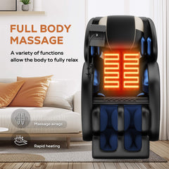Airvana Sovereign Zero Gravity Massage Chair With Six Massage Rollers (SAK32089)