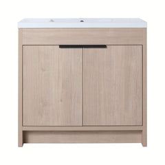 Alora 36-Inch Freestanding Bathroom Vanity With White Resin Sink (SAK92710)