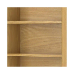 Alora Banting Mid-Century Oak Veneer Bookcase With Adjustable Shelves (SAK35178)