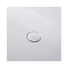 Alora Luxury 63-Inch Matte White Freestanding Soaking Bathtub With Overflow And Pop-Up Drain (SAK56140)