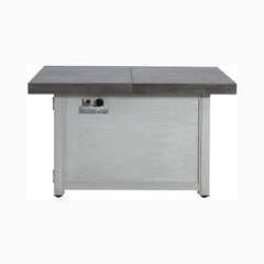 Alora Premium 50K BTU Rectangle Outdoor Aluminum Fire Pit Table (SAK70248)