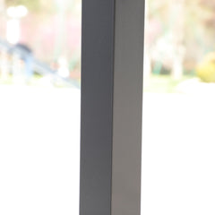 13x10 ft Outdoor Patio Gazebo Canopy Tent with Ventilated Double Roof and Side Wall