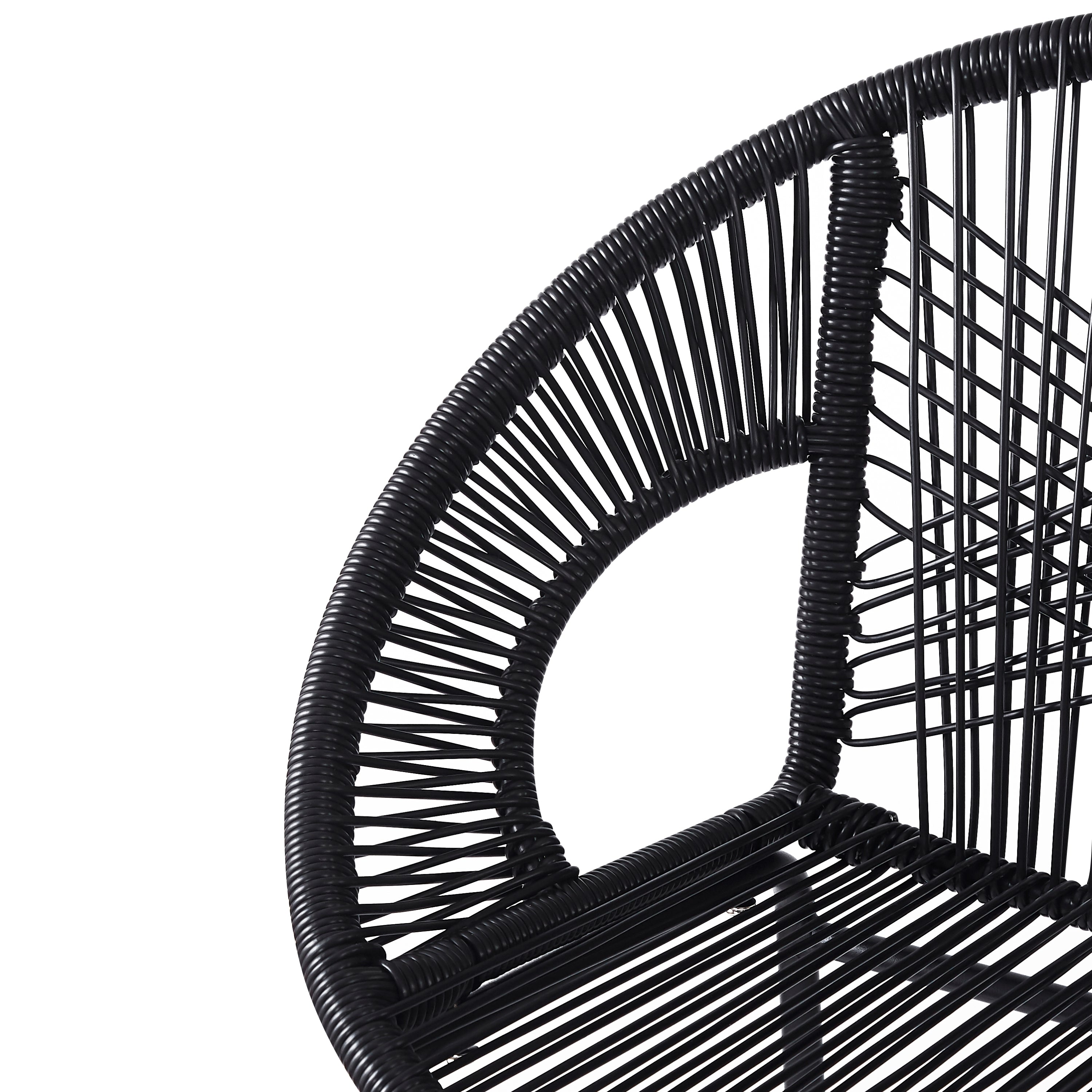 Outdoor Patio Barstool Set Weather Resistant
